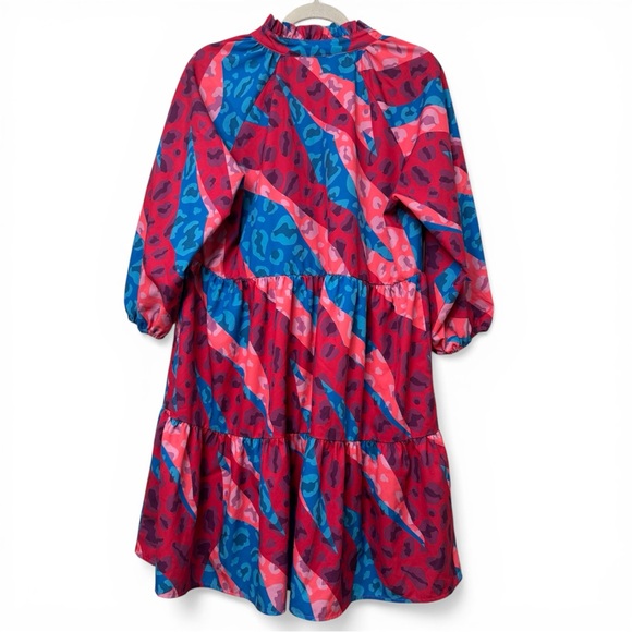 SSYS The Mix Print Tatum Dress in Camo Animal - Picture 6 of 6